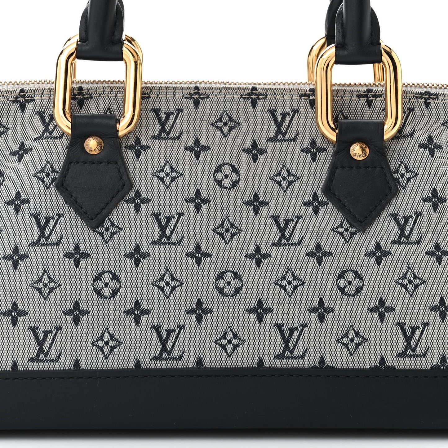 Mini Monogram Alma Long Blue