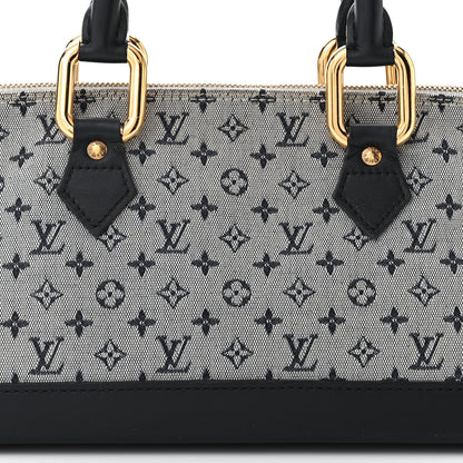 Louis Vuitton Mini Monogram Alma Long Blue 7 of 9
