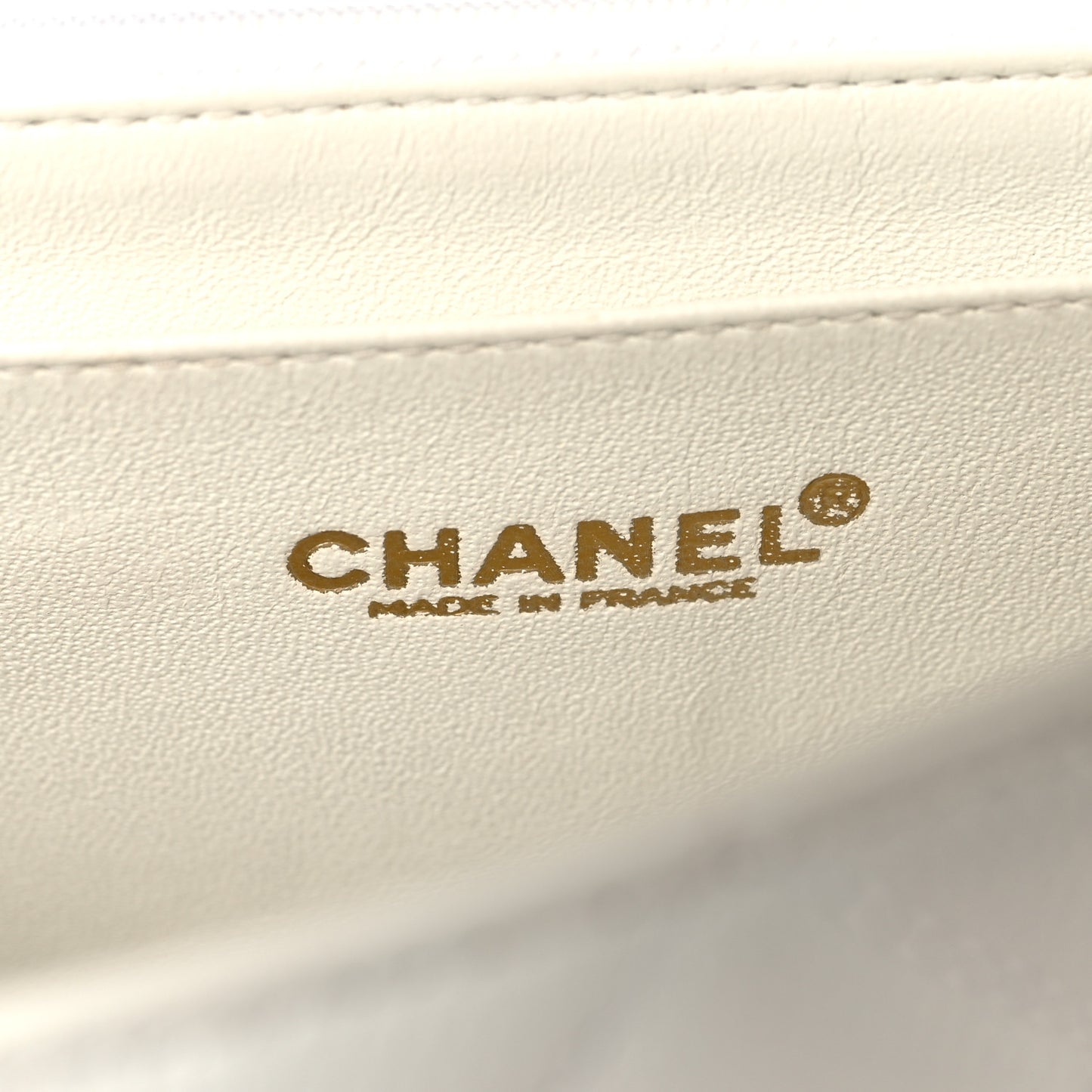 Caviar Quilted Tortoise Medium Single Flap White