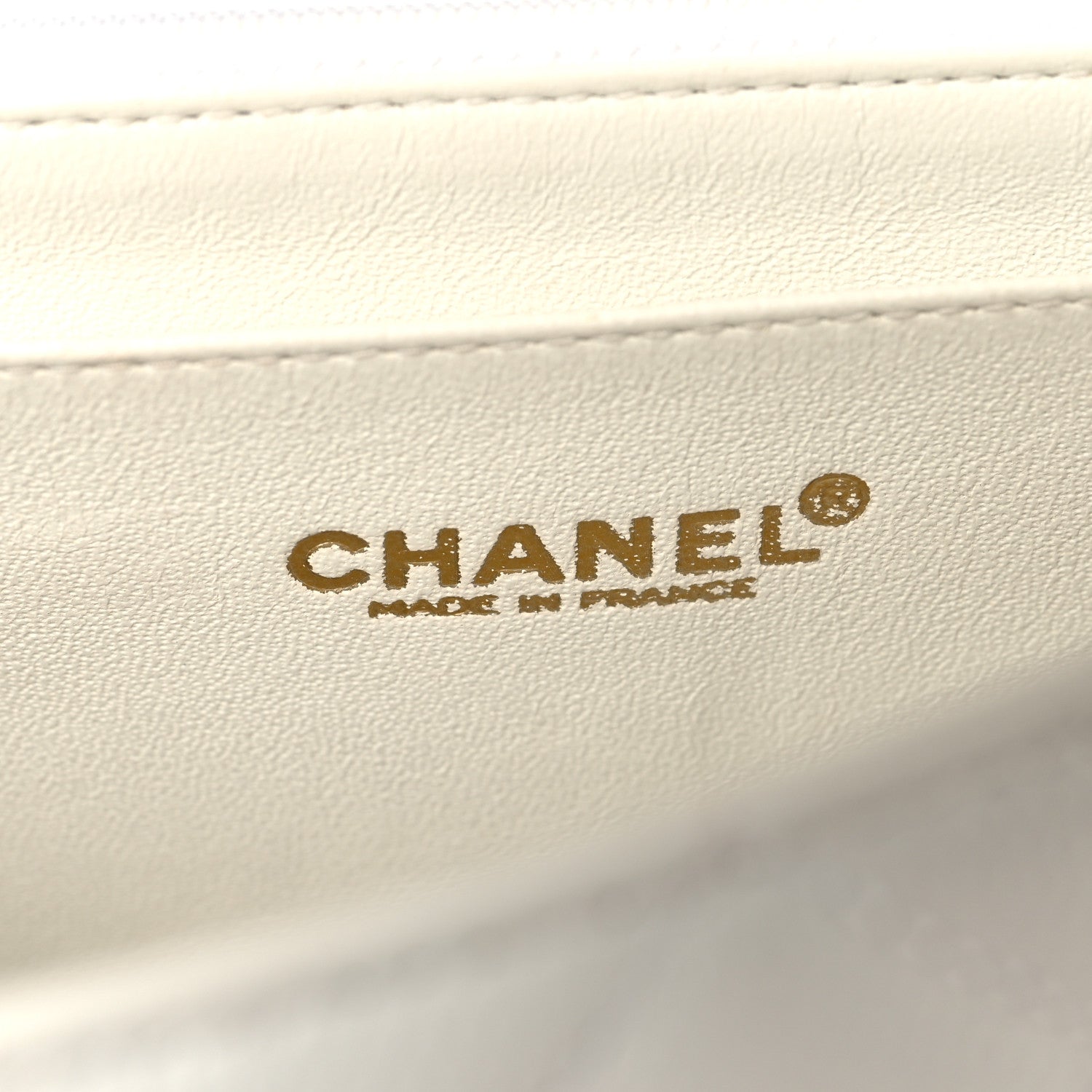 Chanel Caviar Quilted Tortoise Medium Single Flap White 6 of 11