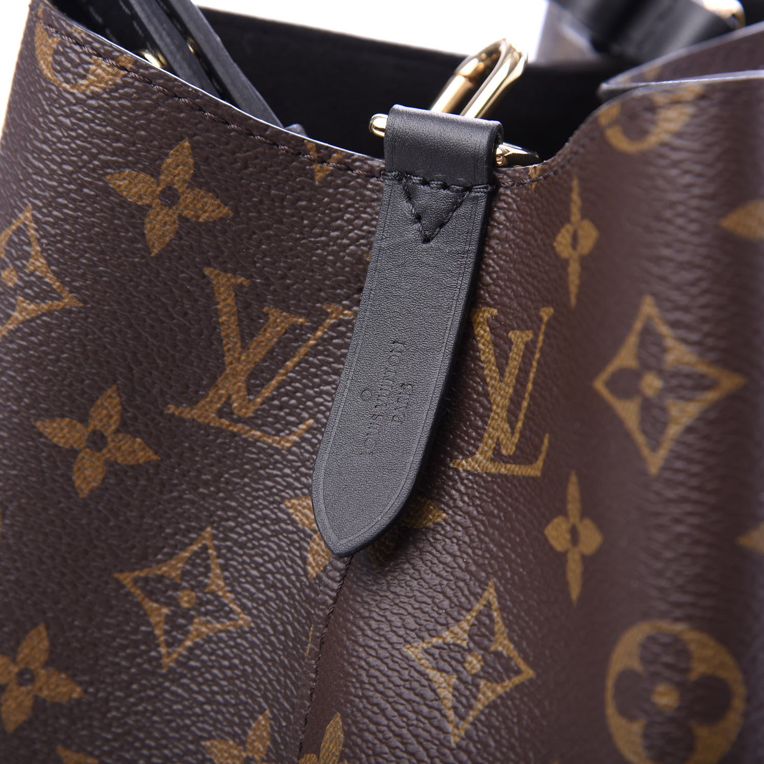 Louis Vuitton Monogram Neonoe MM Black 8 of 9