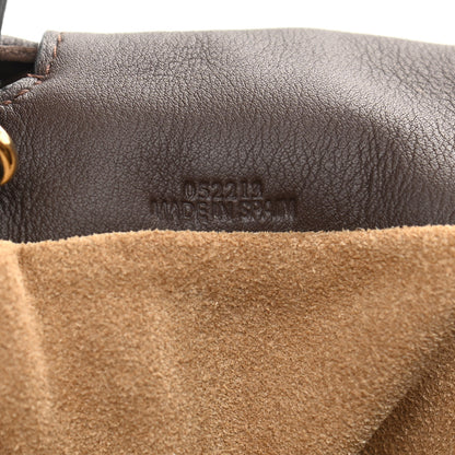 Loewe Calfskin Small Flamenco Knot Bag Ebony 7 of 11