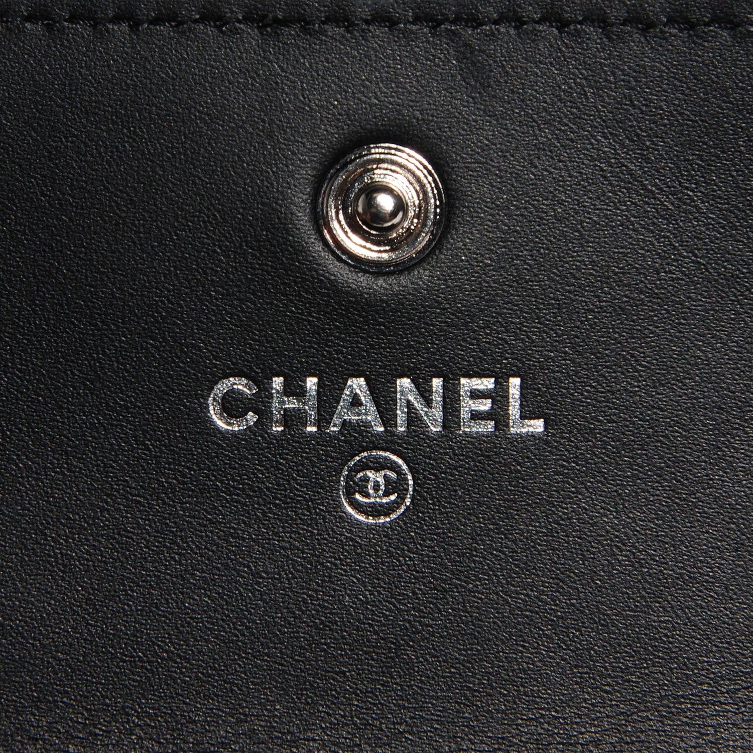 Chanel Glazed Calfskin Quilted Reissue Small Flap Wallet Black 6 of 9