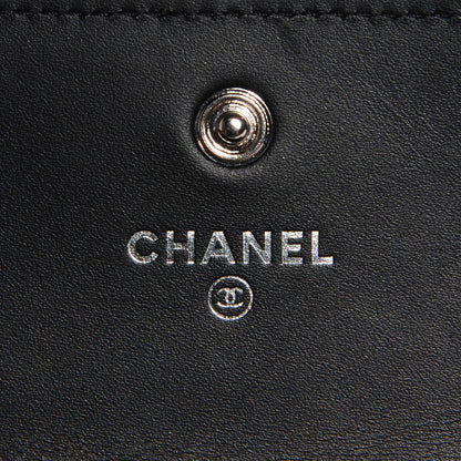 Chanel Glazed Calfskin Quilted Reissue Small Flap Wallet Black 6 of 9
