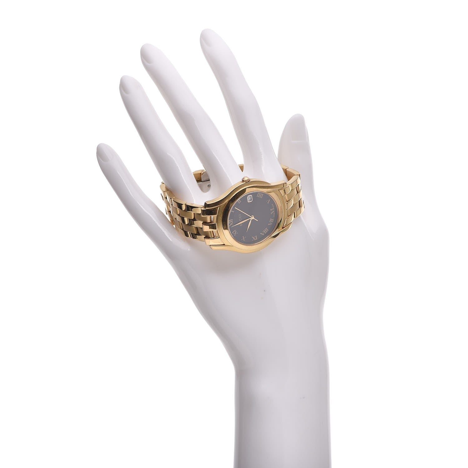 Gucci Stainless Steel 34mm 5400M Quartz Watch Black 2 of 6