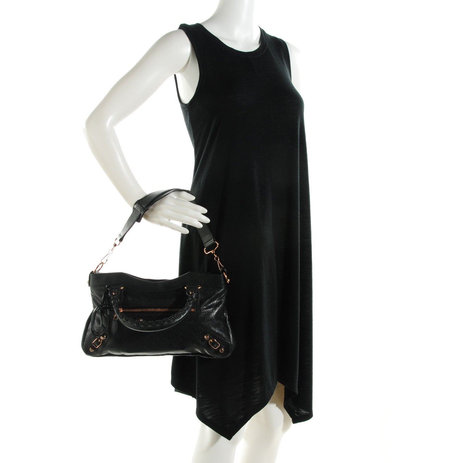 Balenciaga Agneau Giant 12 Rose Gold Hardware First Black 2 of 7