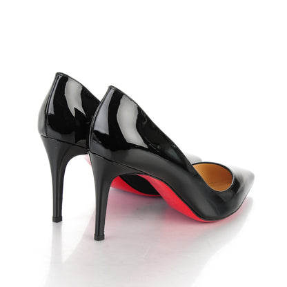 Christian Louboutin Patent Pigalle 85 Pumps 38.5 Black 4 of 6