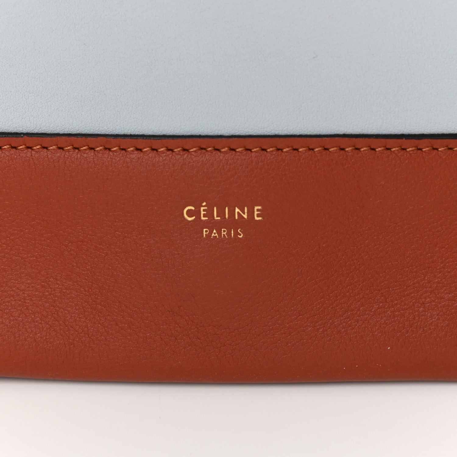 Celine Shiny Smooth Calfskin Medium Frame Shoulder Bag Maple Frost 6 of 10