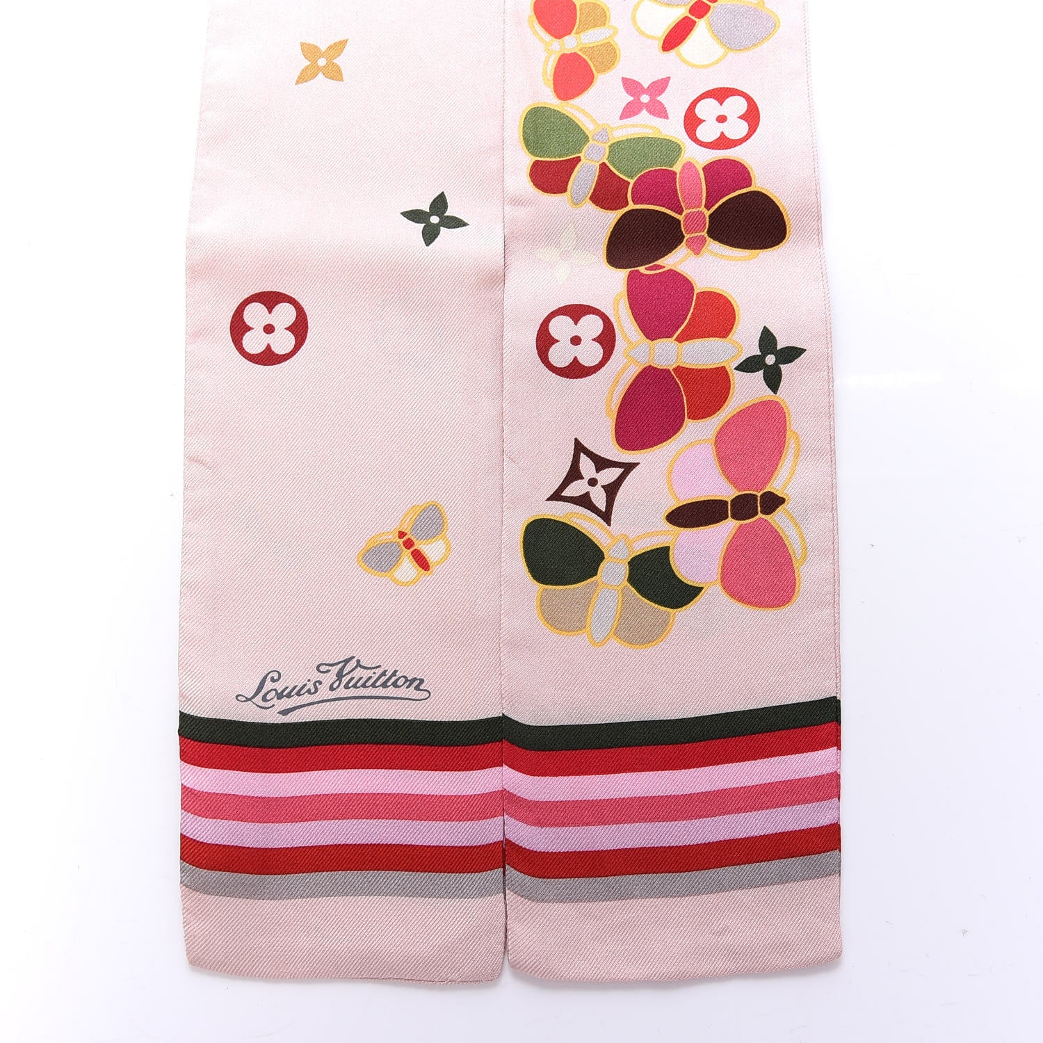 Louis Vuitton Silk Papillon Butterfly Bandeau 2 of 4