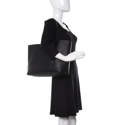 Saint Laurent Calfskin Large Shopping Tote Black 2 of 12