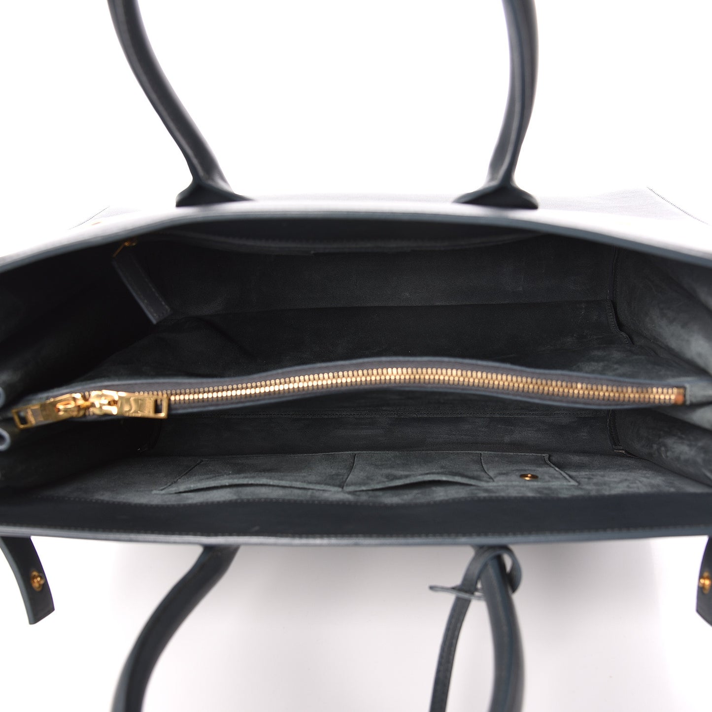 Calfskin Sac De Jour Carryall Fog