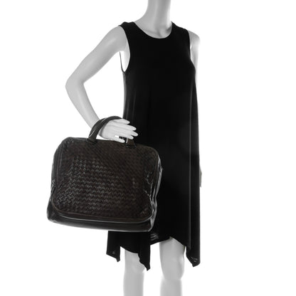 Bottega Veneta Nappa Intrecciato Business Bag Ebano 3 of 10