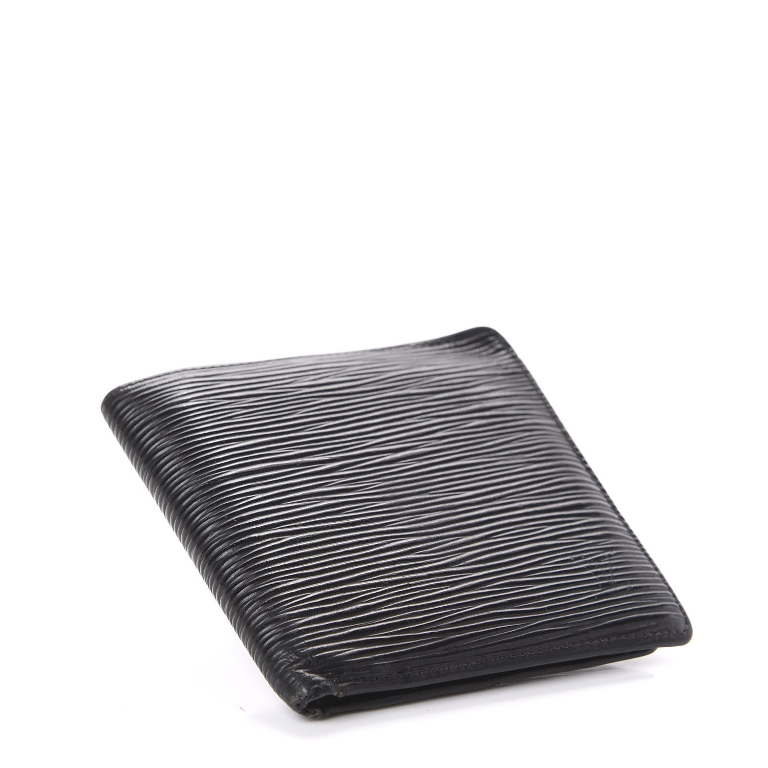 Louis Vuitton Epi Porte-Billets Cartes Credit Monnaie Wallet Black 4 of 6