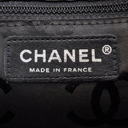 Chanel Calfskin Quilted Large Cambon Bowler Beige Black 9 of 11