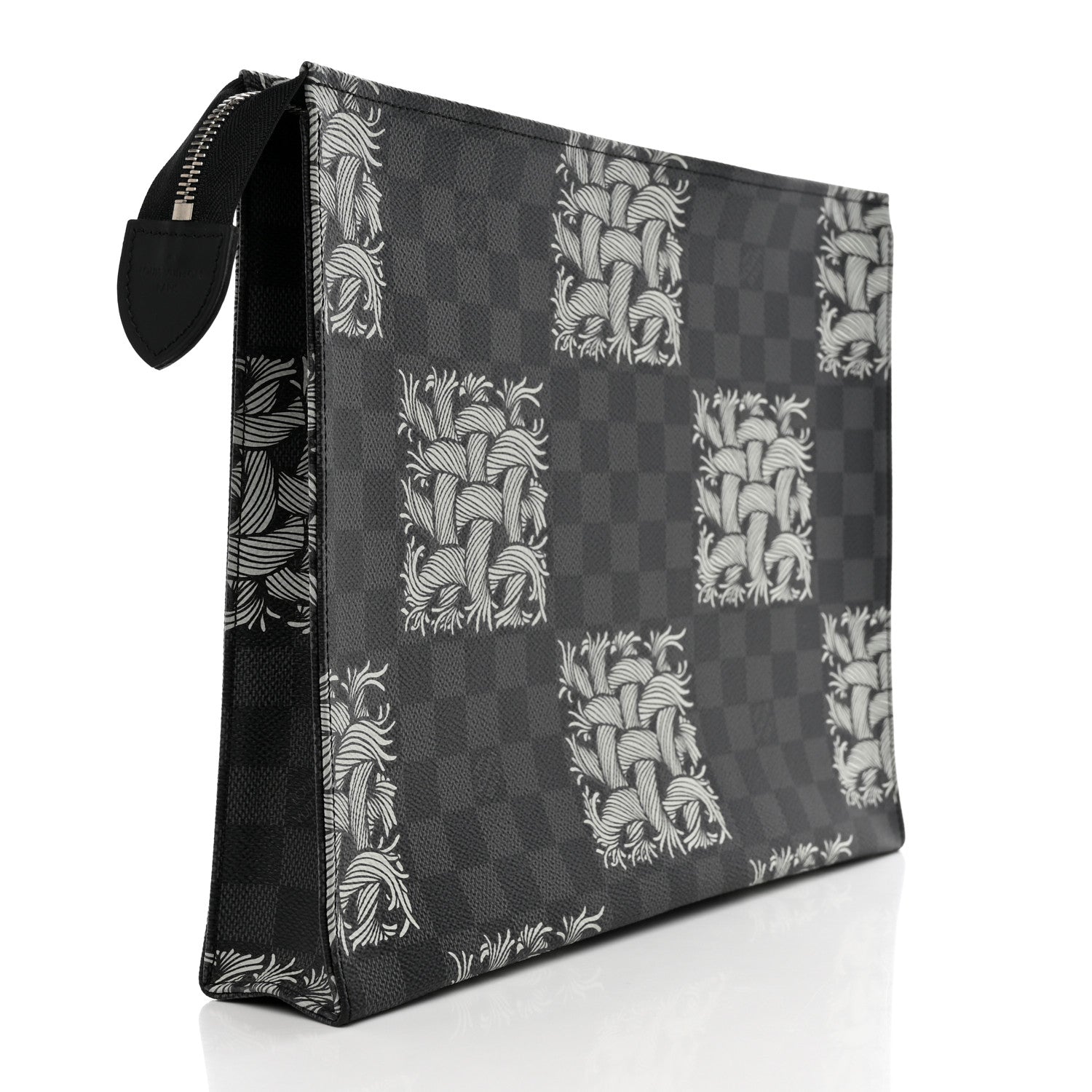 Louis Vuitton Damier Graphite Rope Pochette Voyage White 1 of 7