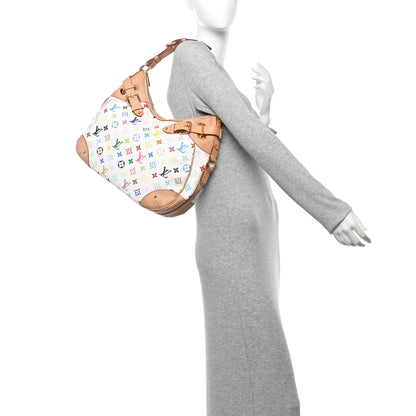 Louis Vuitton Monogram Multicolor Greta White 2 of 11