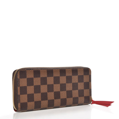 Louis Vuitton Damier Ebene Clemence Wallet 3 of 7