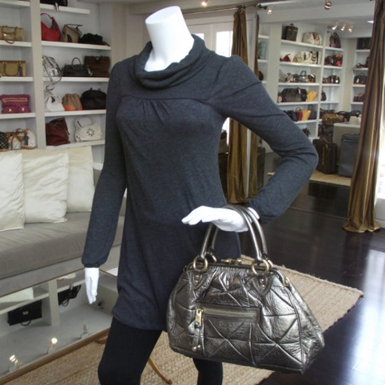 Marc Jacobs Metallic Patchwork Stam Bronze 2 of 13