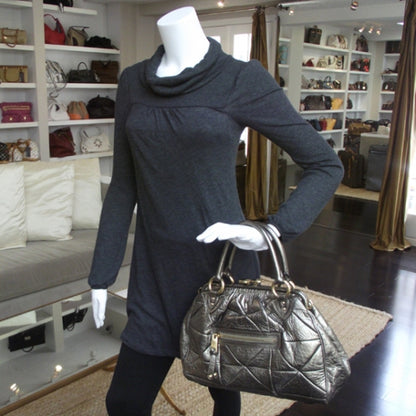 Marc Jacobs Metallic Patchwork Stam Bronze 2 of 13