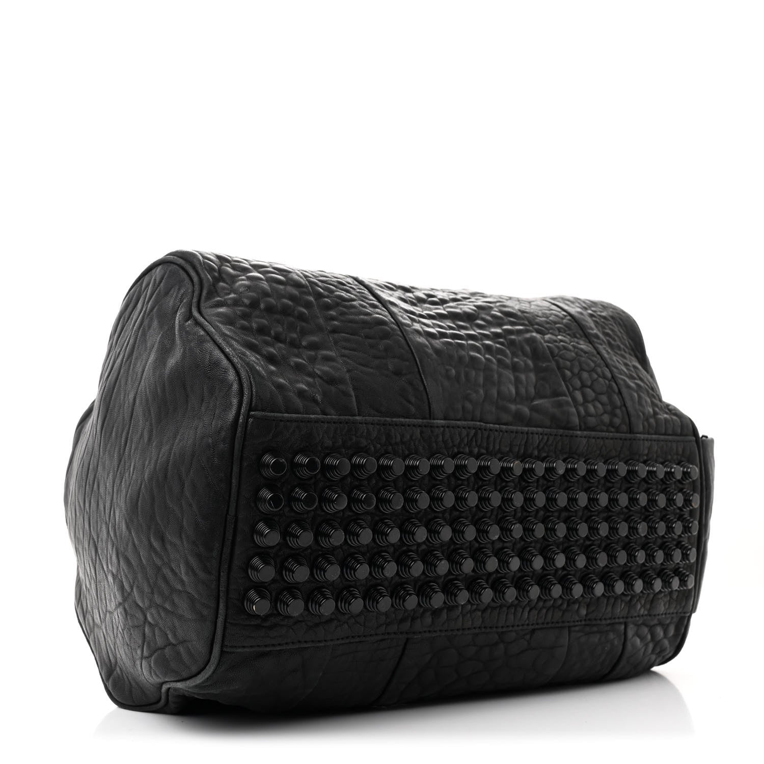 Alexander Wang Pebbled Lambskin Rockie Black Matte Black Hardware 4 of 11