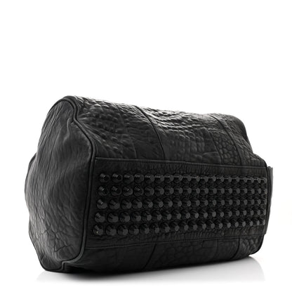 Alexander Wang Pebbled Lambskin Rockie Black Matte Black Hardware 4 of 11