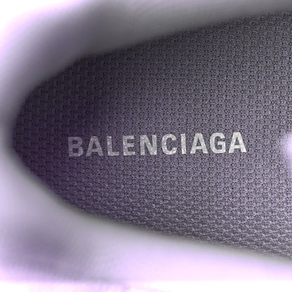 Balenciaga Fabric Mesh Clear Sole Womens Triple S Sneakers 39 Light Lilac White 7 of 8