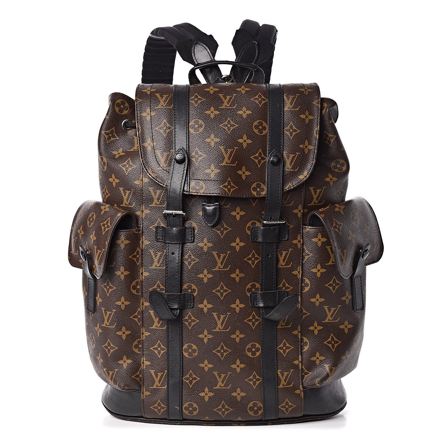 Louis Vuitton Monogram Macassar Christopher PM Backpack 1 of 9
