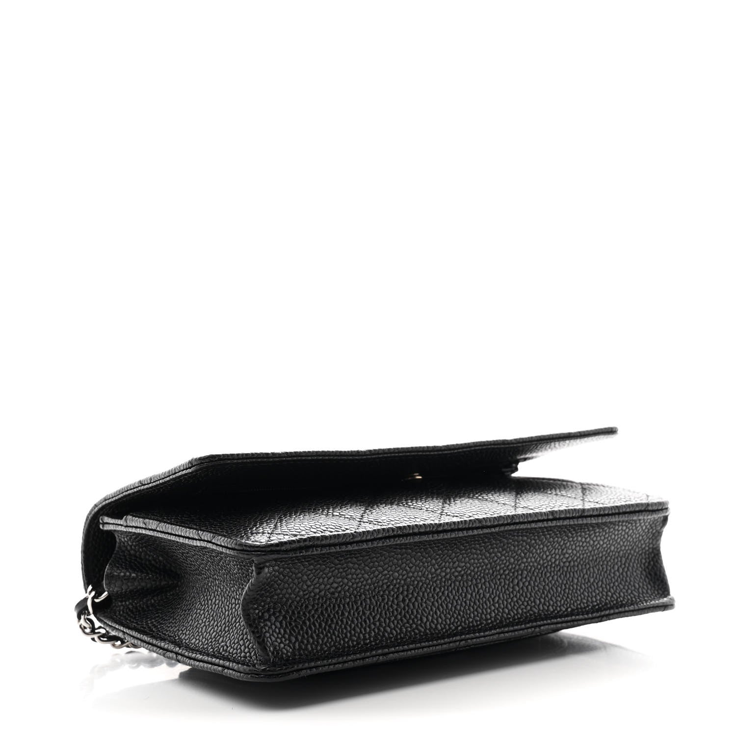 Chanel Caviar Quilted Wallet on Chain WOC Black 4 of 12