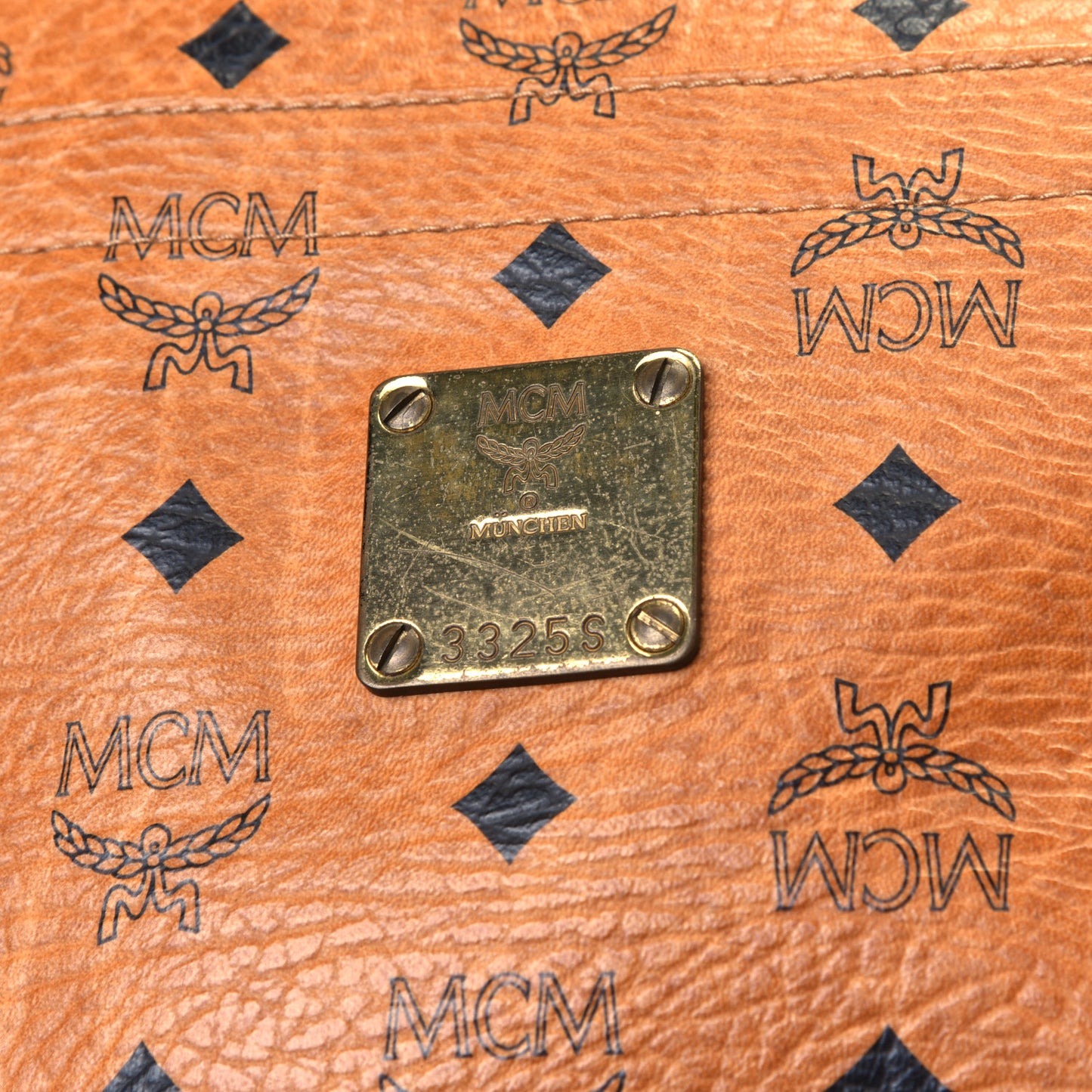 Visetos Shopper Tote Cognac