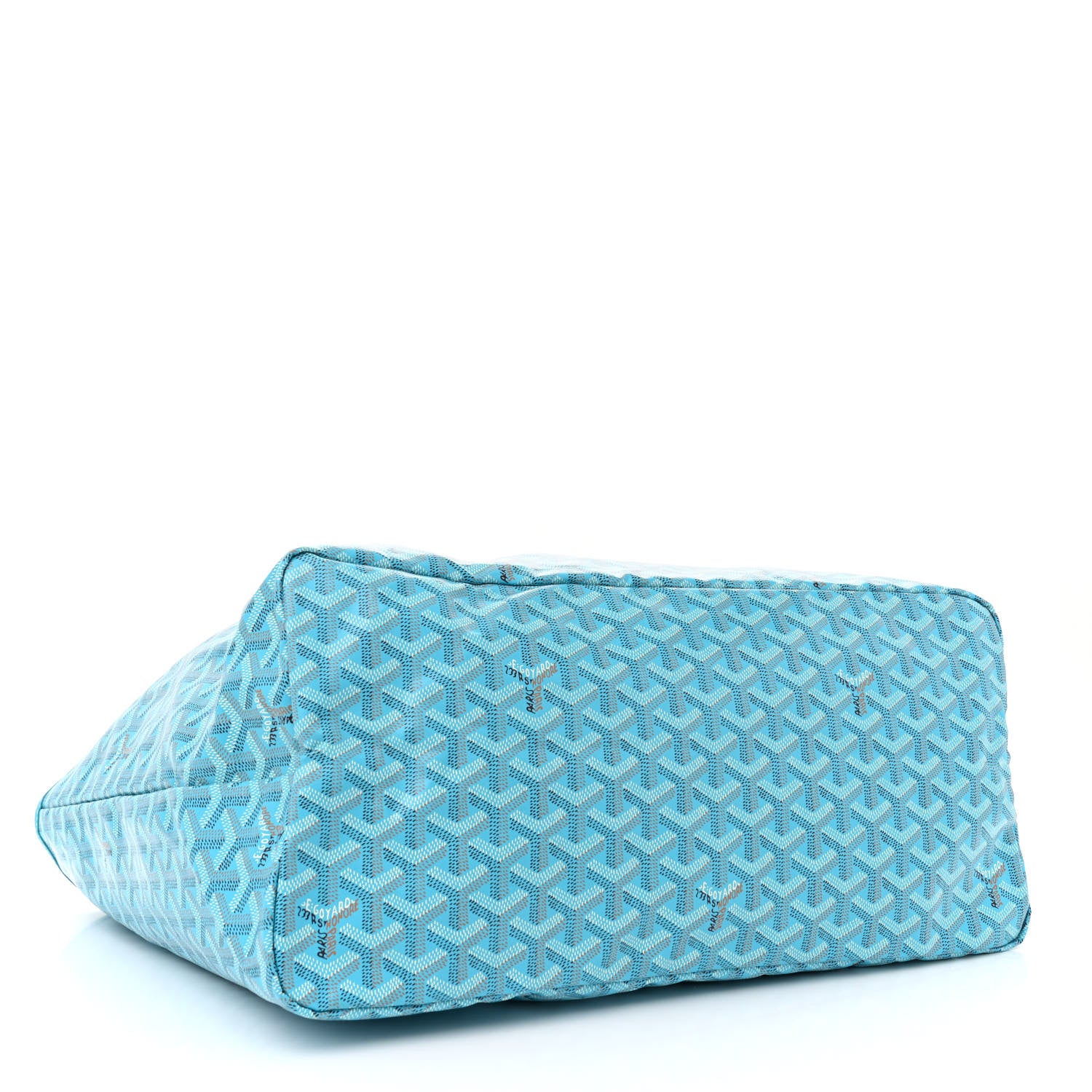 Goyard Goyardine Saint Louis GM Balise Beach Towel Set Turquoise 6 of 12