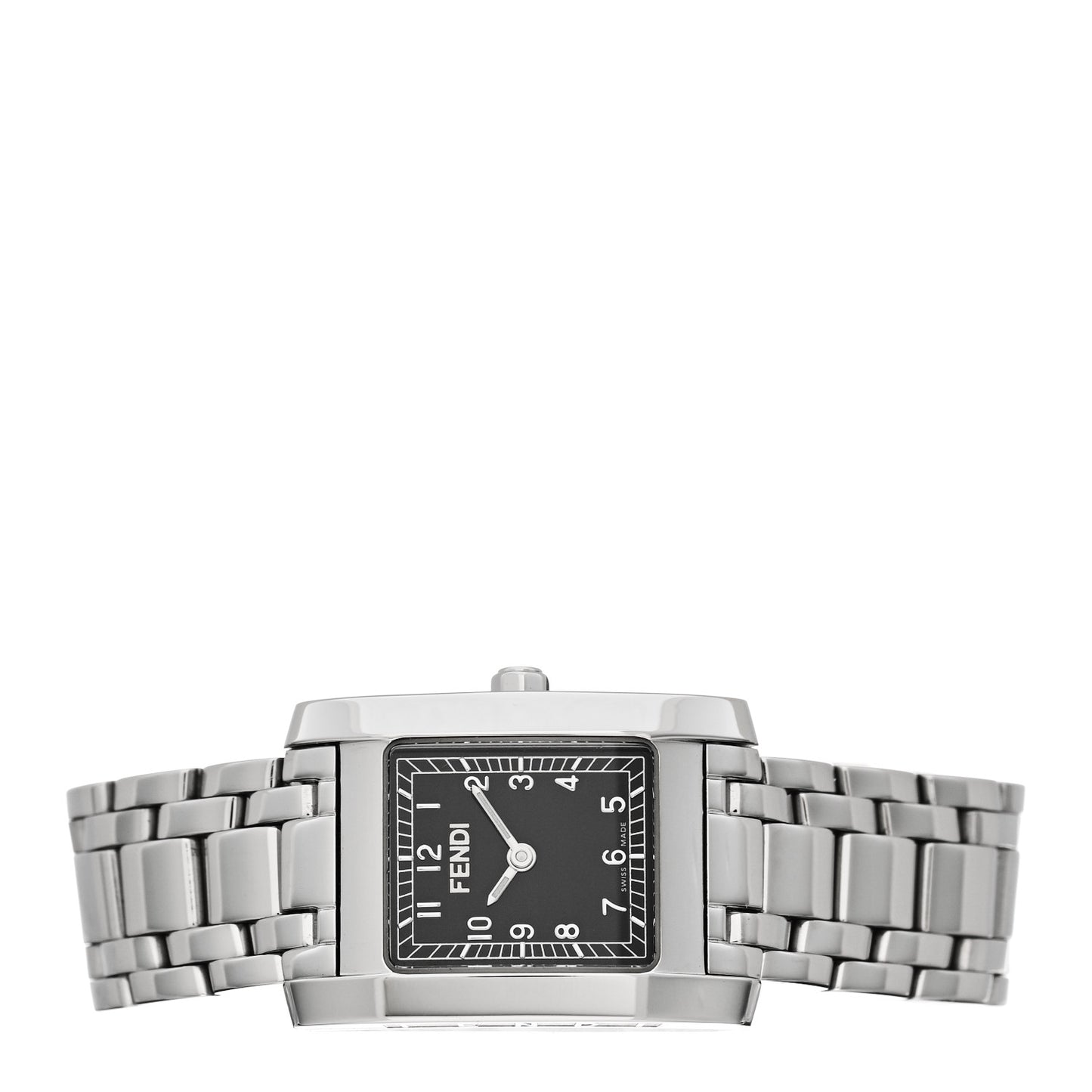 Stainless Steel 22mm Quartz Watch Black