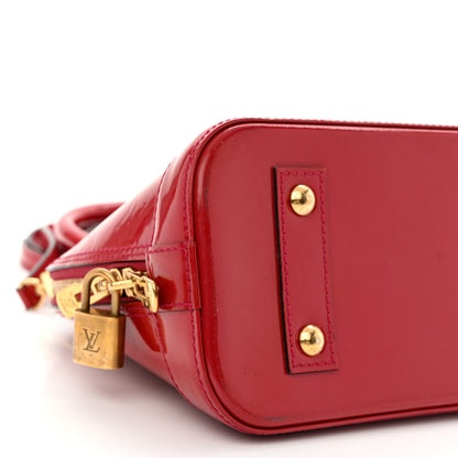 Louis Vuitton Vernis Alma BB Rose Indien 9 of 13