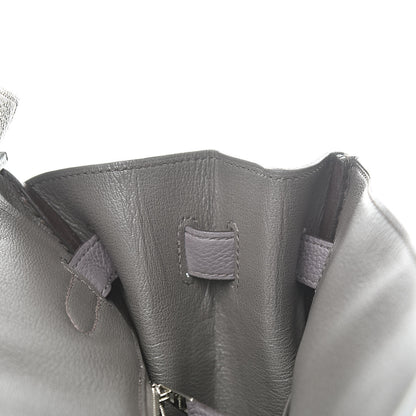 Hermes Togo Birkin 35 Etain 12 of 35