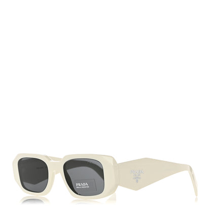 Prada Acetate Symbole Sunglasses SPR 17W White 1 of 8