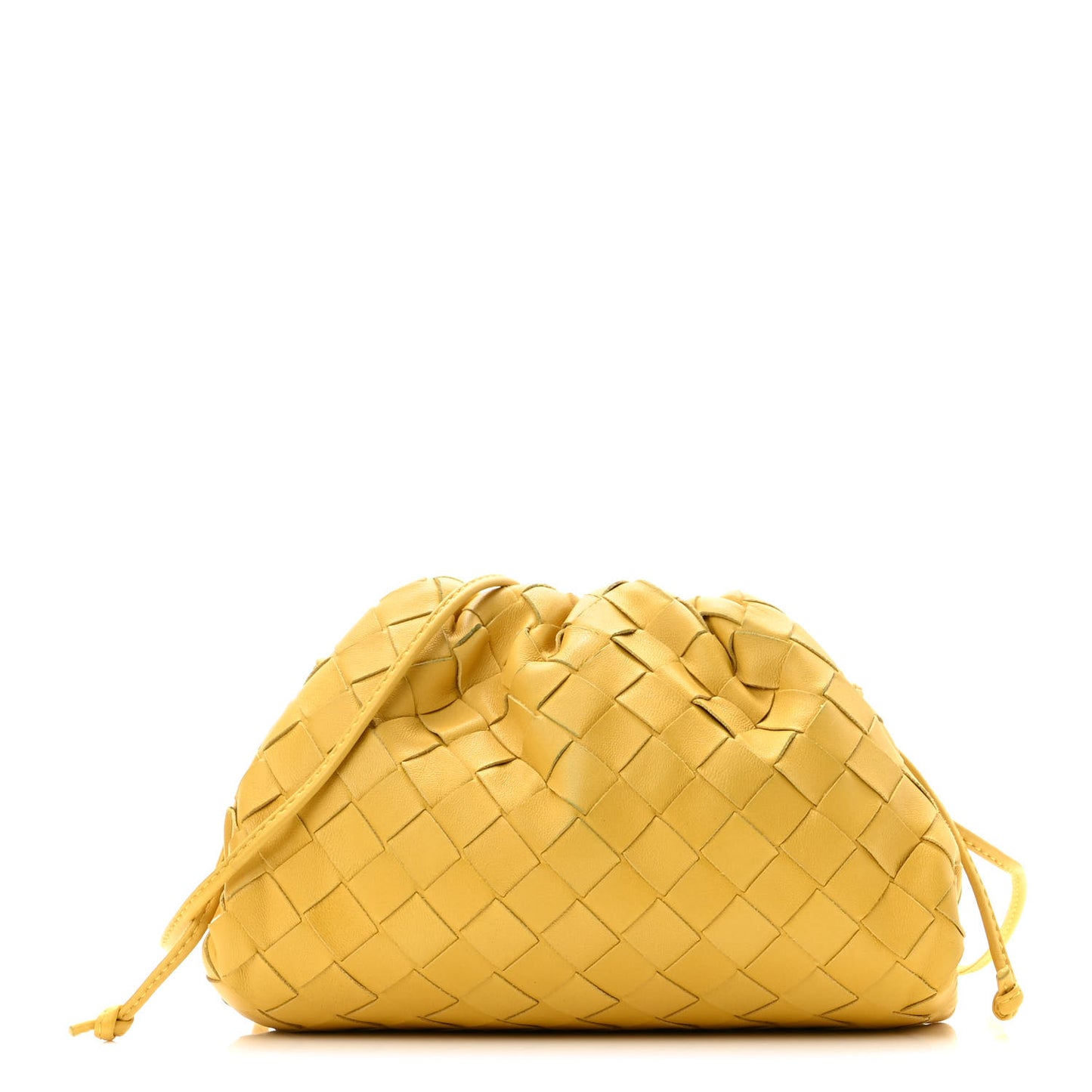 Nappa Intrecciato The Mini Pouch Buttercup