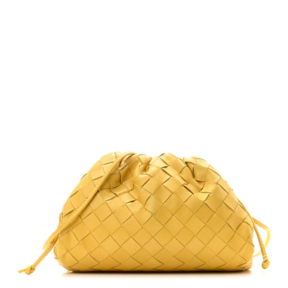 Bottega Veneta Nappa Intrecciato The Mini Pouch Buttercup 1 of 10