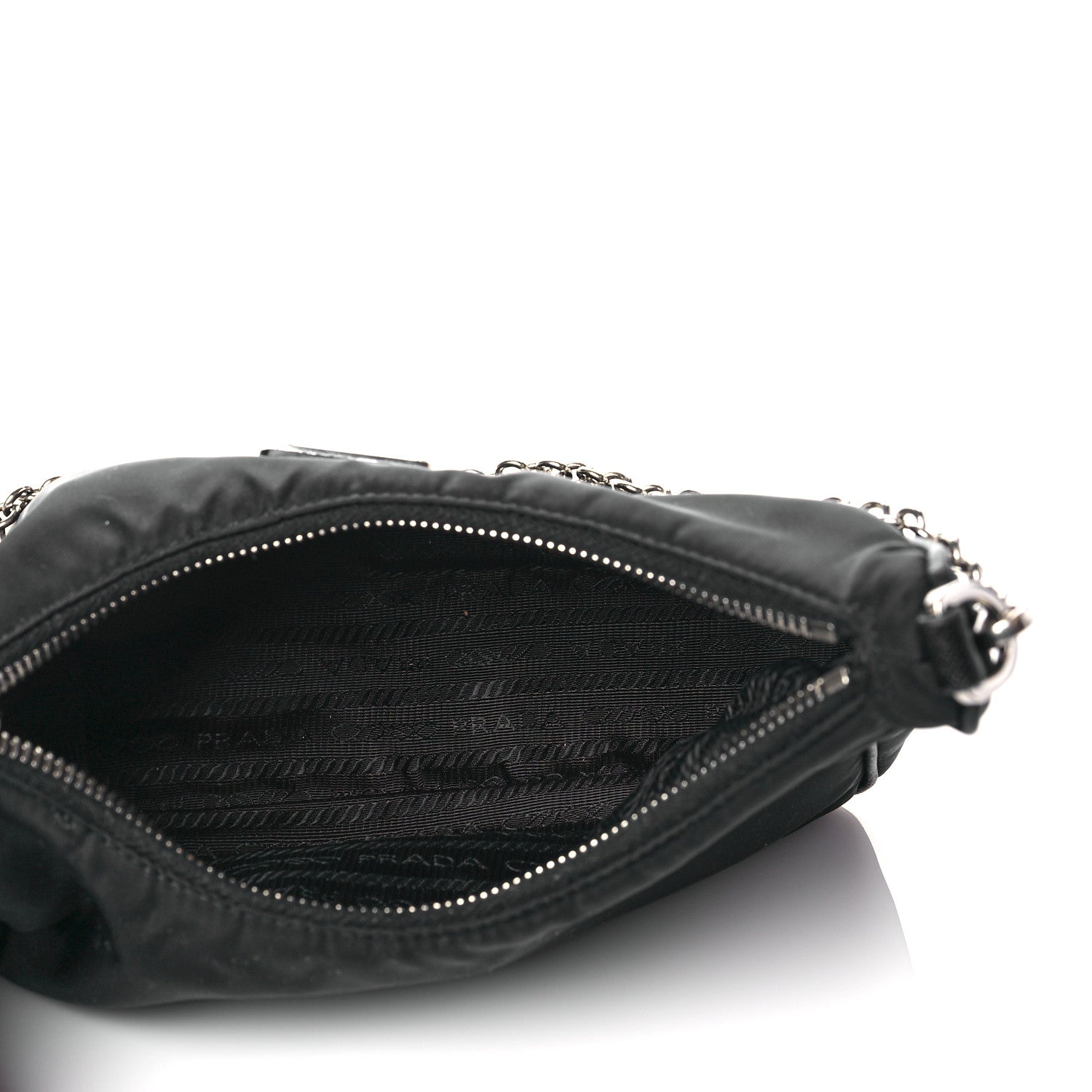 Prada Nylon Re-Edition 2005 Shoulder Bag Black 5 of 11