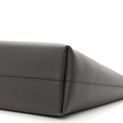Saint Laurent Calfskin Large Shopping Tote Dark Grey 13 of 13