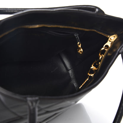 Chanel Lambskin Quilted Medallion Tote Black 5 of 10