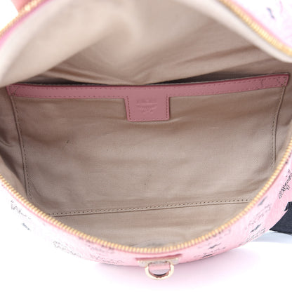 MCM Visetos Small Fusten Belt Bag Powder Pink 5 of 9