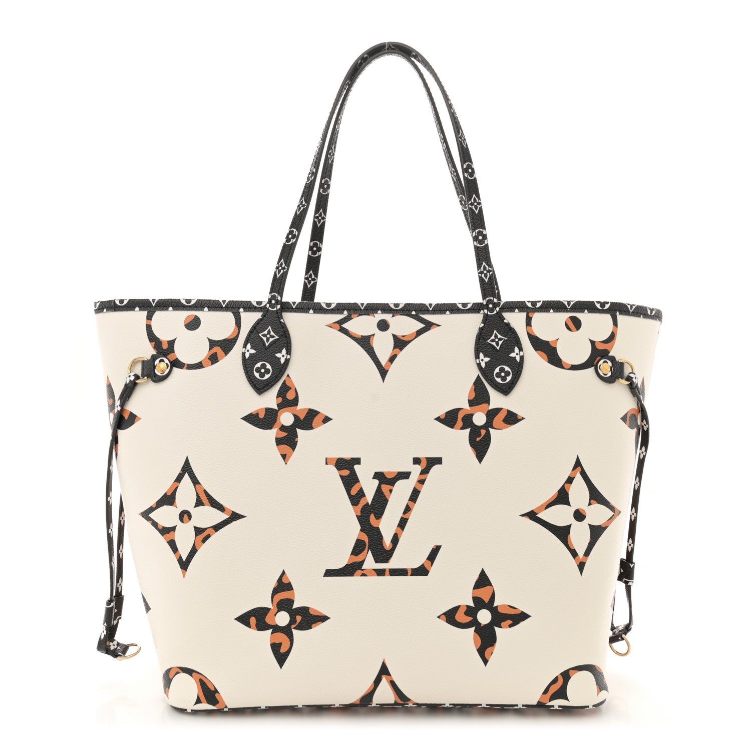 Louis Vuitton Monogram Giant Jungle Neverfull MM Ivory 1 of 13