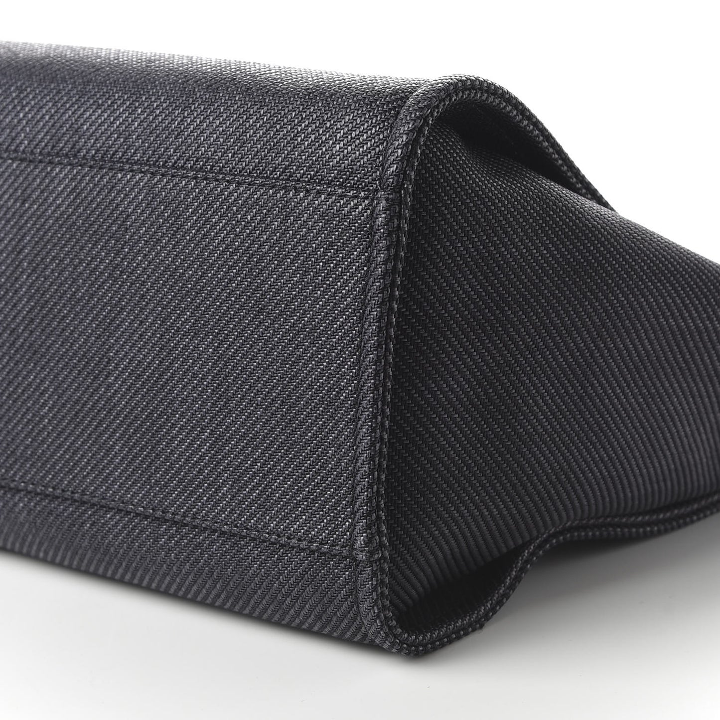 Mixed Fibers Medium Deauville Tote Black