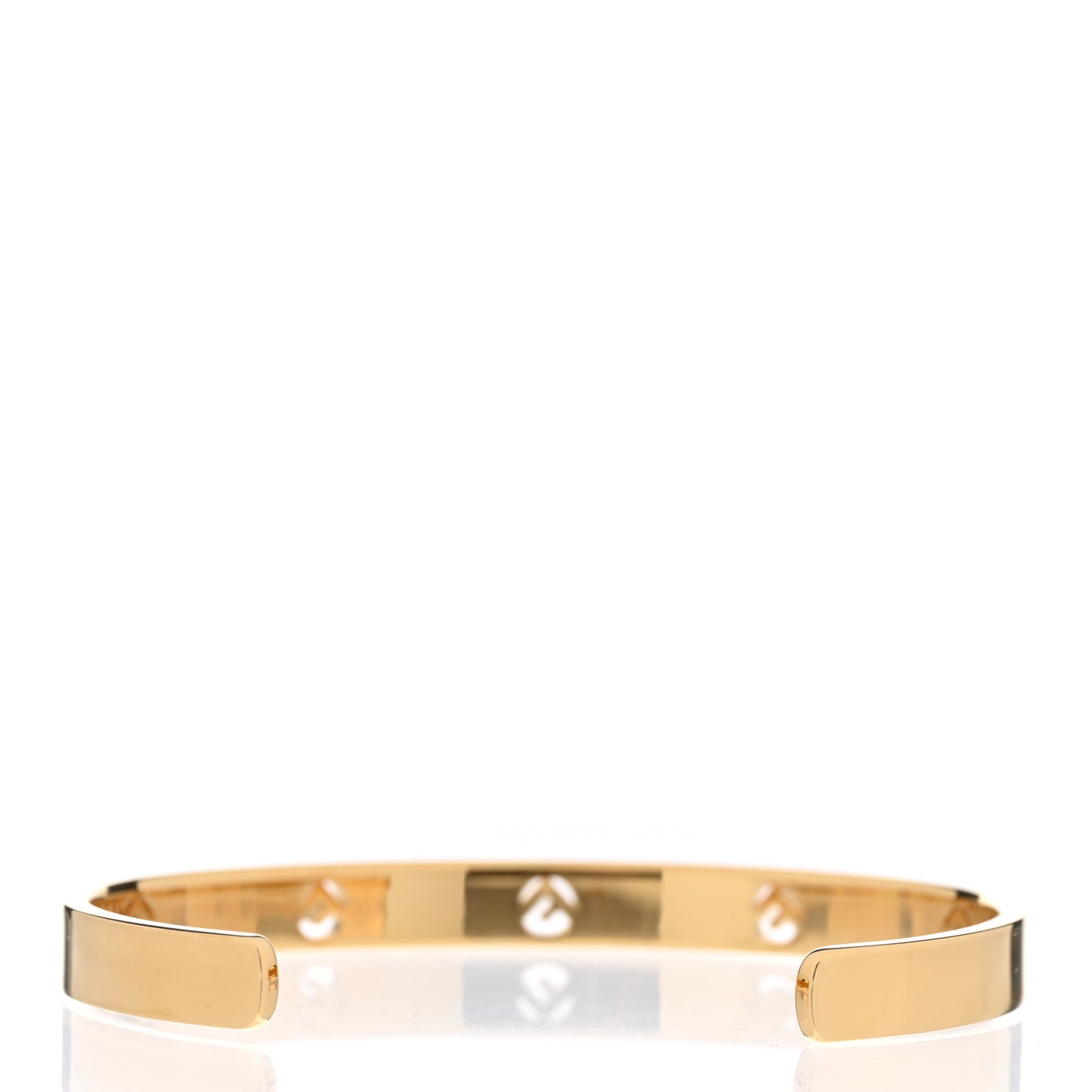 Metal Crystal F Is Fendi Bracelet S Gold