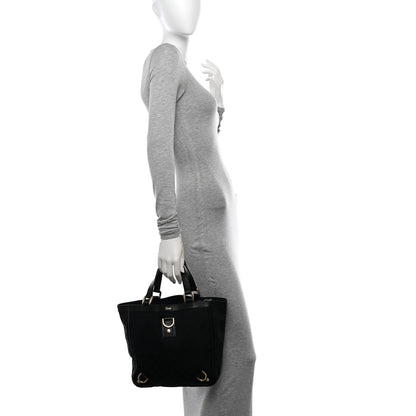 Gucci Monogram Small Abbey Tote Black 2 of 10