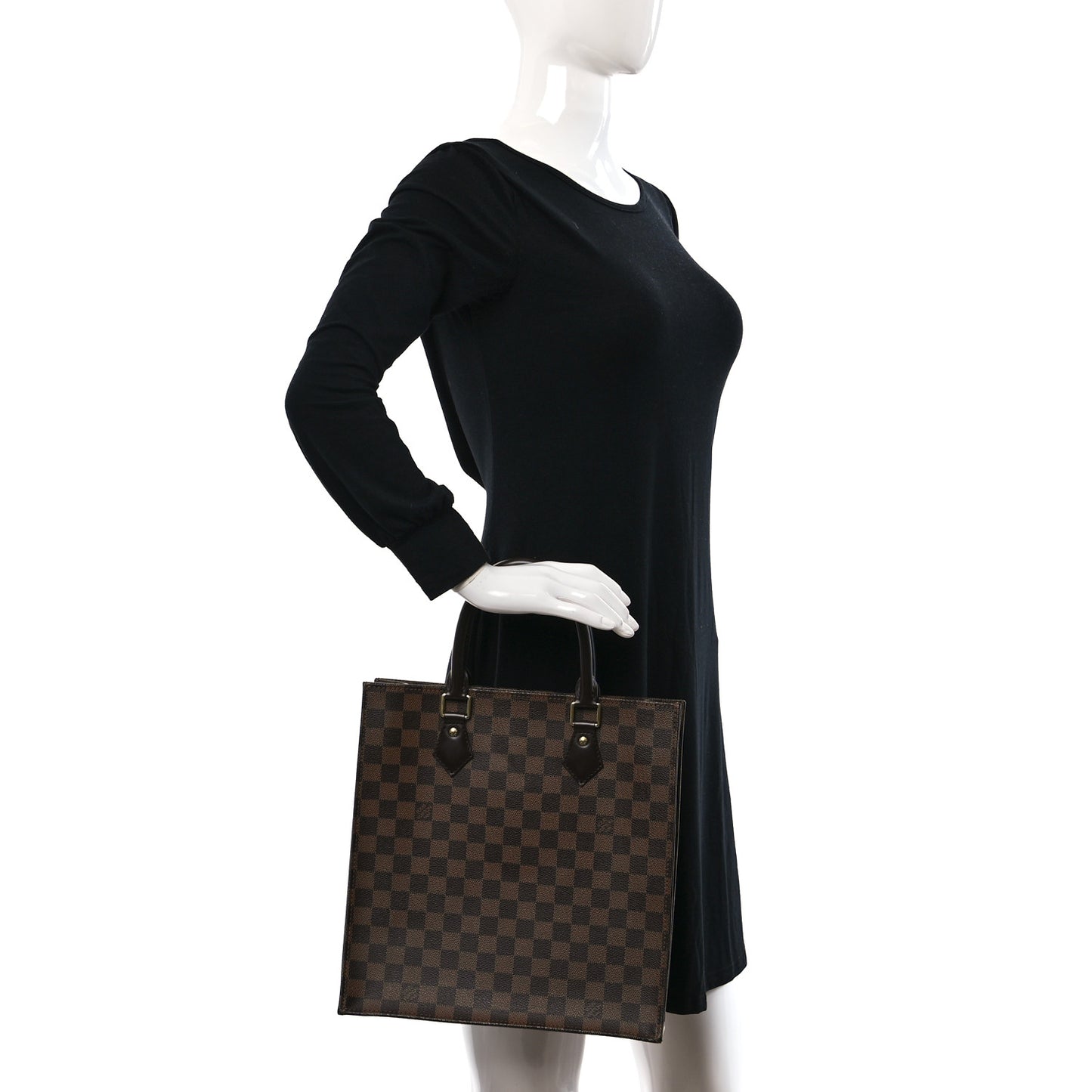 Damier Ebene Sac Plat PM