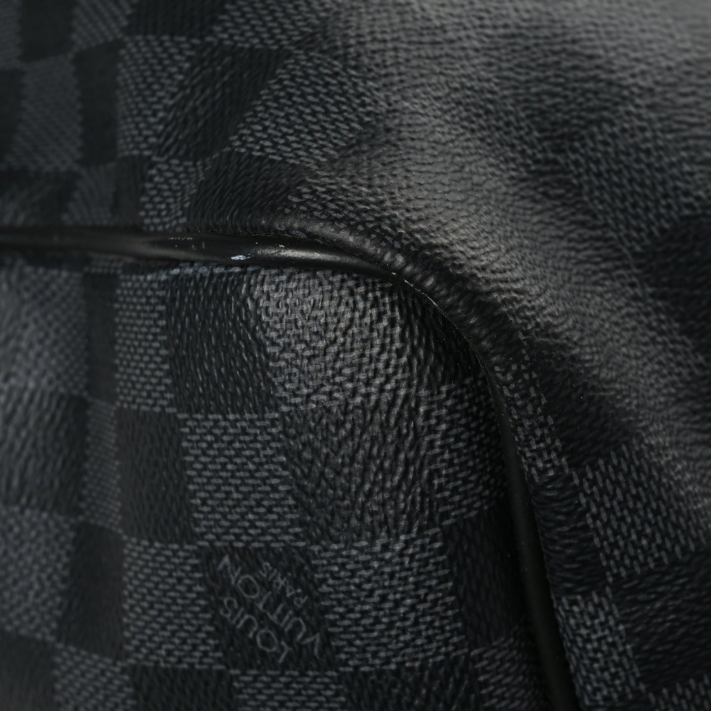 Damier Graphite Keepall Bandouliere 55