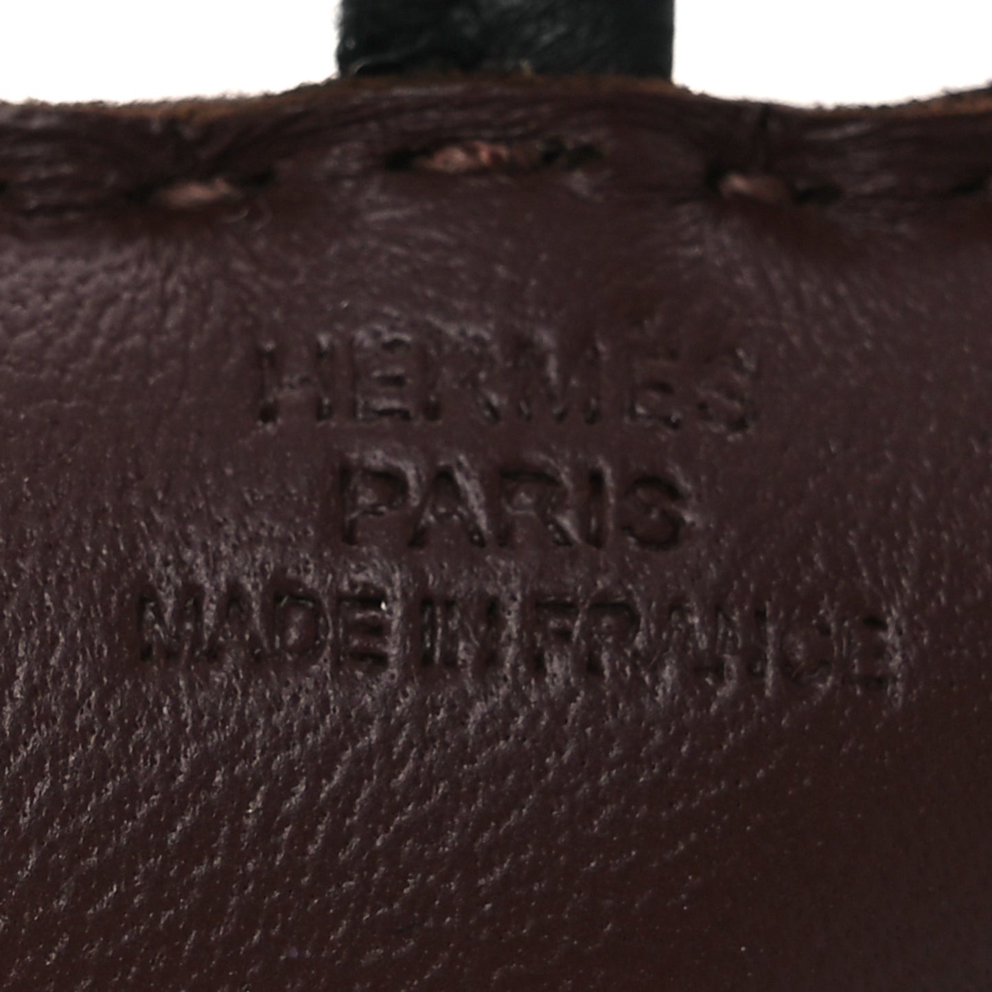 Milo Lambskin Shearling Budy Charm Chocolate Black