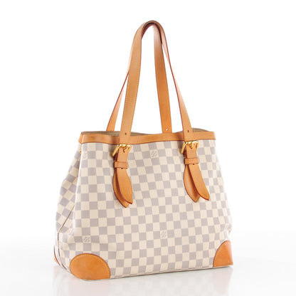 Louis Vuitton Damier Azur Hampstead MM 3 of 7