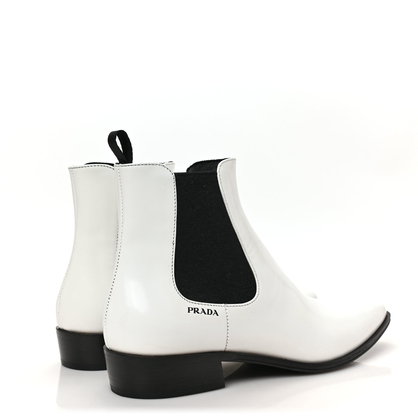 Spazzolato Chelsea 30mm Ankle Boots 36 White