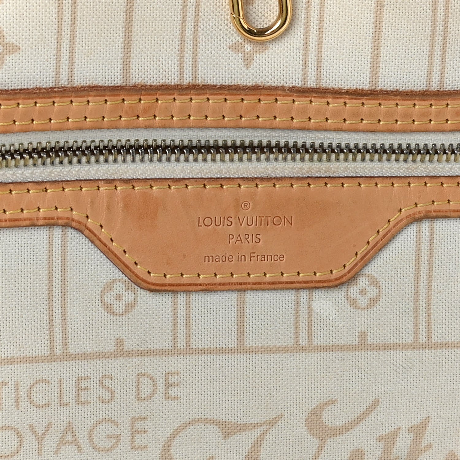 Louis Vuitton Damier Azur Neverfull GM 6 of 14